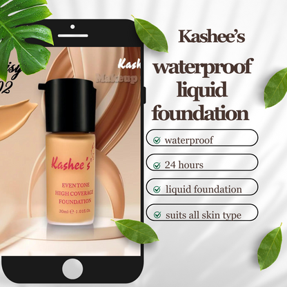 Kashee Liquid Foundation Eventone High Coverage (Limited Time Offers)